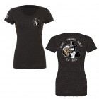 Black Powder Guild Ladies Tri Blend Teeshirt - BPG BACK DESIGN